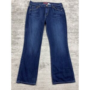 Levis 515 Jeans Womens 16 Mis Blue Denim Dark Wash Nouvea Boot Cut‎